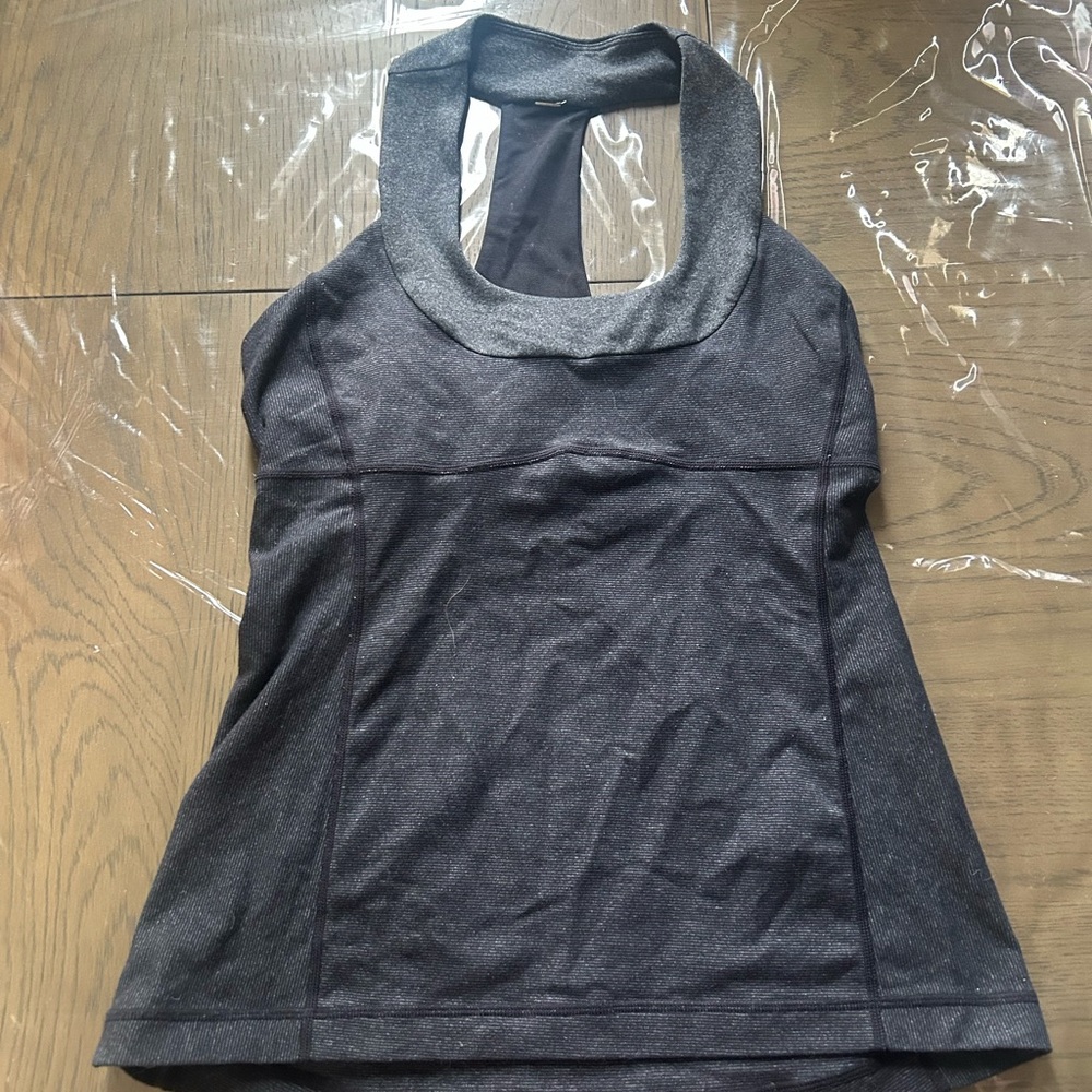 Lululemon Athletica Charcoal Tank Top